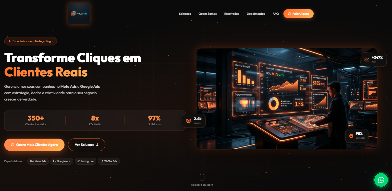 Projeto Tráfego pago